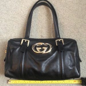 Authentic Gucci Britt Boston Bag